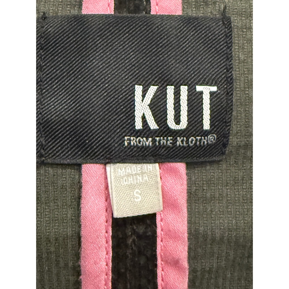 Olive Corduroy KUT from the Kloth Military Jacket - Picture 3 of 7